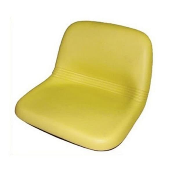 Aftermarket Yellow High Back Seat Fits John Deere LX188 LX186 LX178 LX176 LX173 AM115813 - main